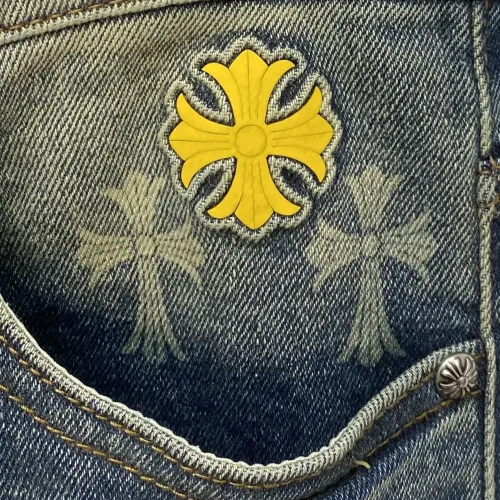 Replica Chrome Hearts Jeans For Men #1476035 $64.00 USD for Wholesale