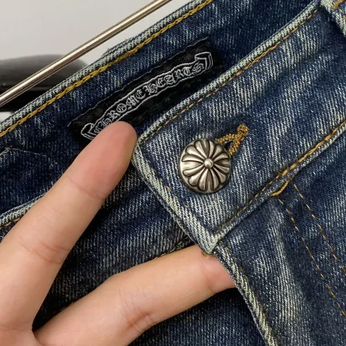 Replica Chrome Hearts Jeans For Men #1476035 $64.00 USD for Wholesale