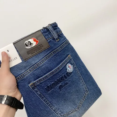 Wholesale Moncler Jeans For Men #1476037 $64.00 USD, Wholesale Quality Replica Moncler Jeans