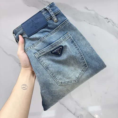 Wholesale Prada Jeans For Men #1476051 $80.00 USD, Wholesale Quality Replica Prada Jeans