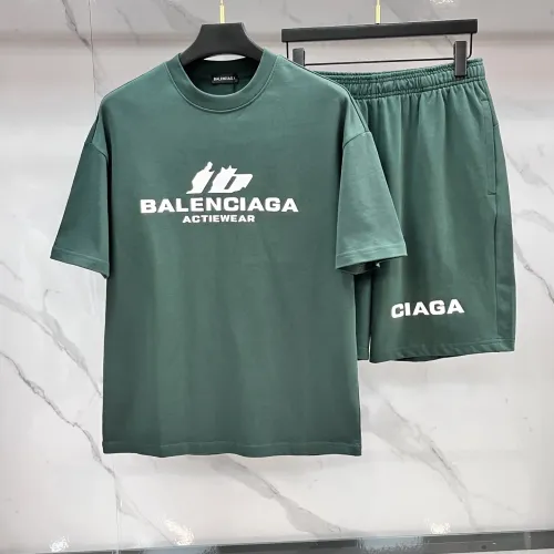Wholesale Balenciaga Fashion Tracksuits Short Sleeved For Men #1476072 $108.00 USD, Wholesale Quality Replica Balenciaga Fashion Tracksuits