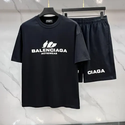 Wholesale Balenciaga Fashion Tracksuits Short Sleeved For Men #1476073 $108.00 USD, Wholesale Quality Replica Balenciaga Fashion Tracksuits