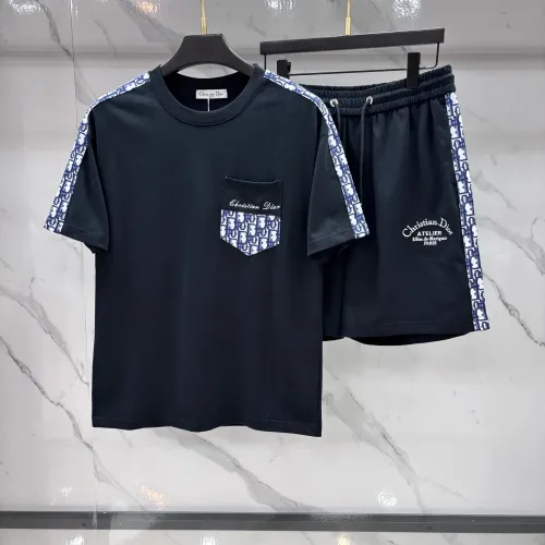 Wholesale Christian Dior Tracksuits Short Sleeved For Men #1476076 $112.00 USD, Wholesale Quality Replica Christian Dior Tracksuits