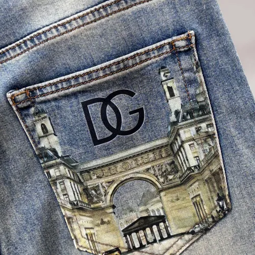Replica Dolce & Gabbana D&G Jeans For Men #1476080 $80.00 USD for Wholesale