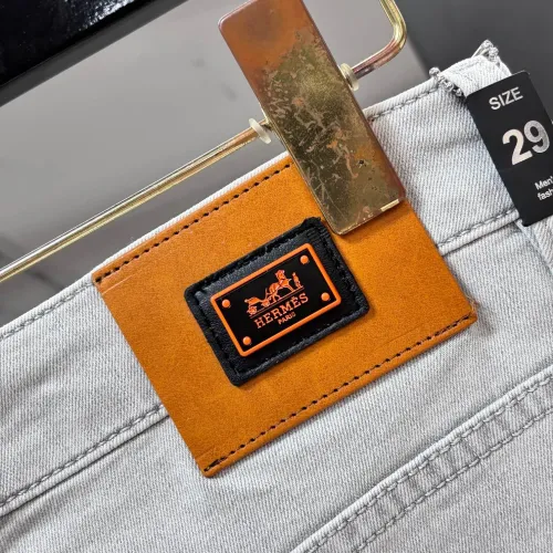 Replica Hermes Jeans For Men #1476081 $80.00 USD for Wholesale