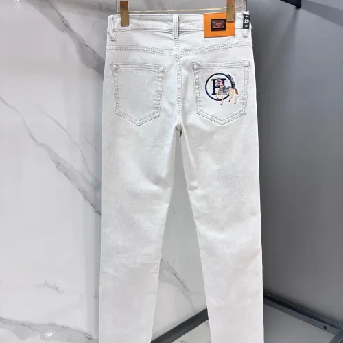 Replica Hermes Jeans For Men #1476081 $80.00 USD for Wholesale