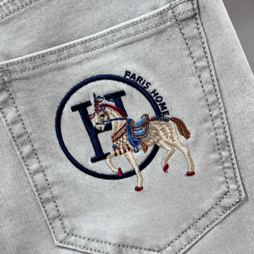 Replica Hermes Jeans For Men #1476081 $80.00 USD for Wholesale