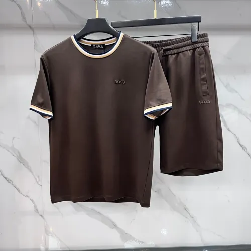 Wholesale Boss Tracksuits Short Sleeved For Men #1476095 $96.00 USD, Wholesale Quality Replica Boss Tracksuits