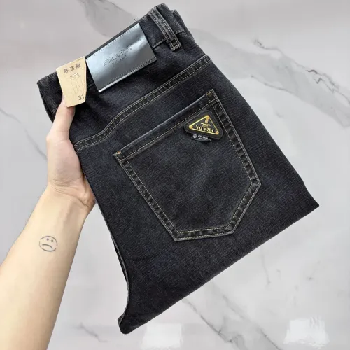Wholesale Prada Jeans For Men #1476112 $80.00 USD, Wholesale Quality Replica Prada Jeans