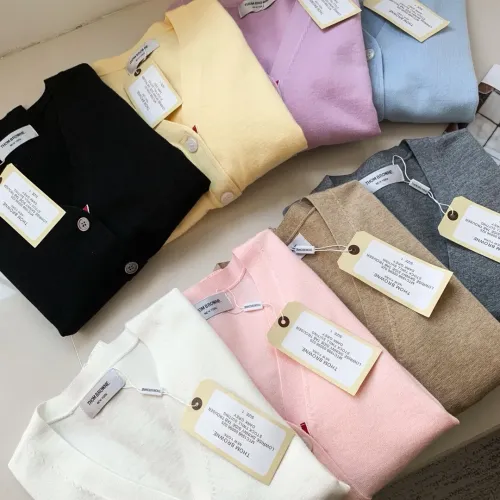 Replica Thom Browne TB Sweaters Long Sleeved For Women #1476160 $42.00 USD for Wholesale