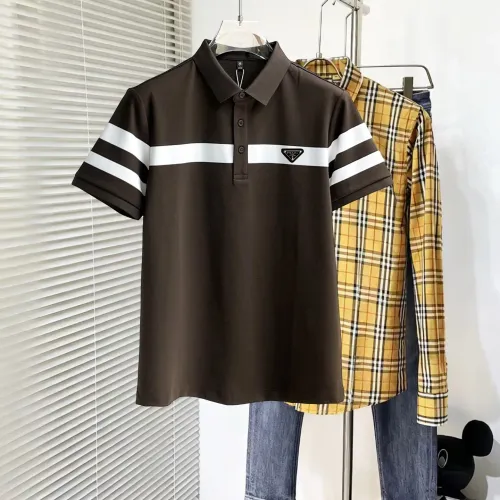 Wholesale Prada T-Shirts Short Sleeved For Men #1476343 $96.00 USD, Wholesale Quality Replica Prada T-Shirts
