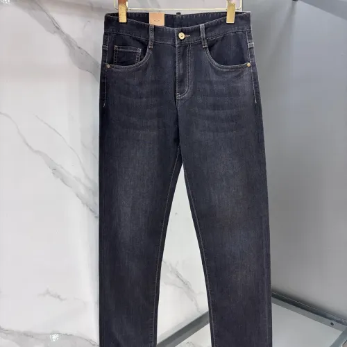 Replica Hermes Jeans For Men #1476366 $80.00 USD for Wholesale