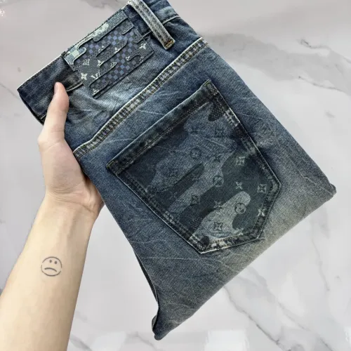 Wholesale Louis Vuitton LV Jeans For Men #1476381 $88.00 USD, Wholesale Quality Replica Louis Vuitton LV Jeans