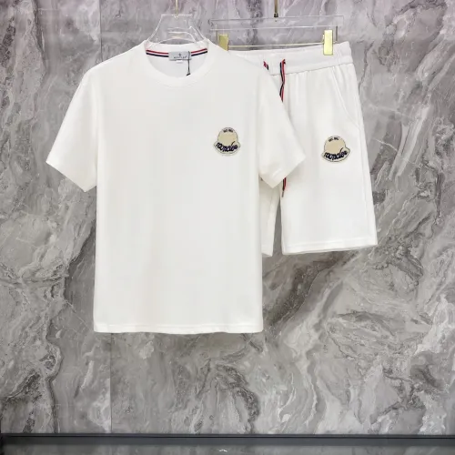 Wholesale Moncler Tracksuits Short Sleeved For Men #1476385 $105.00 USD, Wholesale Quality Replica Moncler Tracksuits