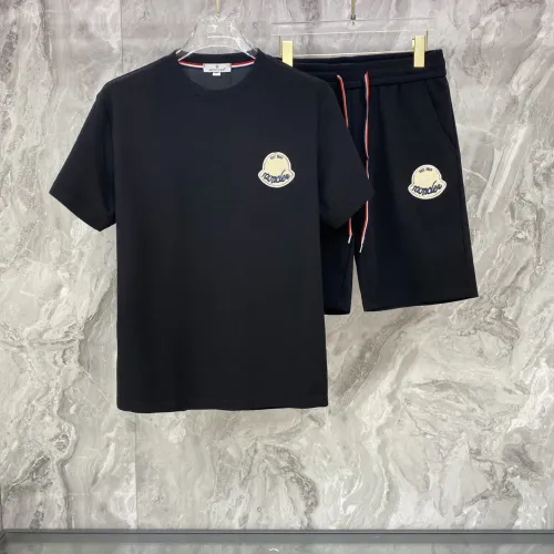 Wholesale Moncler Tracksuits Short Sleeved For Men #1476386 $105.00 USD, Wholesale Quality Replica Moncler Tracksuits