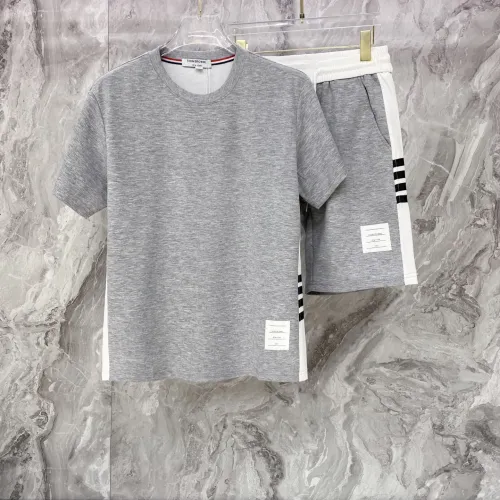 Wholesale Thom Browne TB Tracksuits Short Sleeved For Men #1476387 $105.00 USD, Wholesale Quality Replica Thom Browne TB Tracksuits