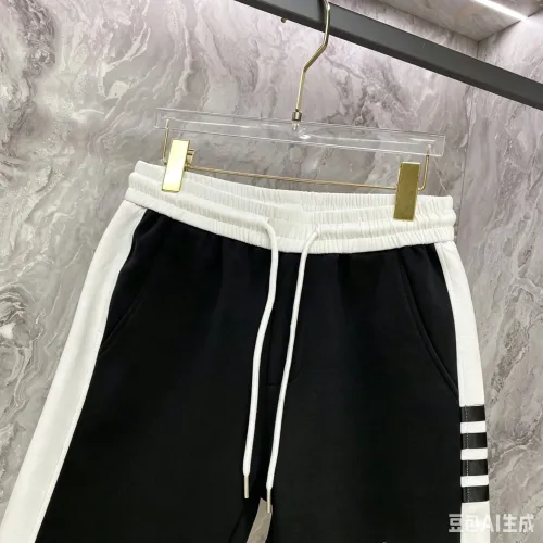 Replica Thom Browne TB Tracksuits Short Sleeved For Men #1476389 $105.00 USD for Wholesale