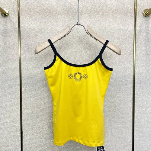 Wholesale Chrome Hearts T-Shirts Sleeveless For Women #1476428 $56.00 USD, Wholesale Quality Replica Chrome Hearts T-Shirts