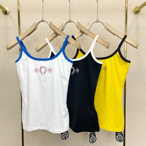 Replica Chrome Hearts T-Shirts Sleeveless For Women #1476428 $56.00 USD for Wholesale