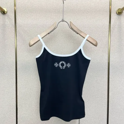 Wholesale Chrome Hearts T-Shirts Sleeveless For Women #1476429 $56.00 USD, Wholesale Quality Replica Chrome Hearts T-Shirts