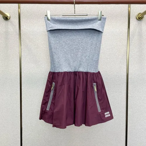 Wholesale MIU MIU Dresses For Women #1476435 $92.00 USD, Wholesale Quality Replica MIU MIU Dresses