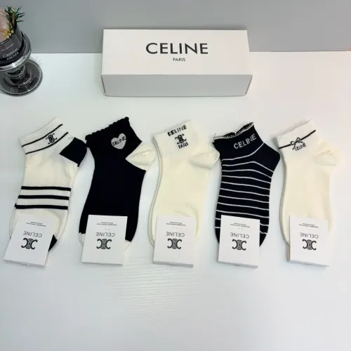 Wholesale Celine Socks #1476511 $27.00 USD, Wholesale Quality Replica Celine Socks