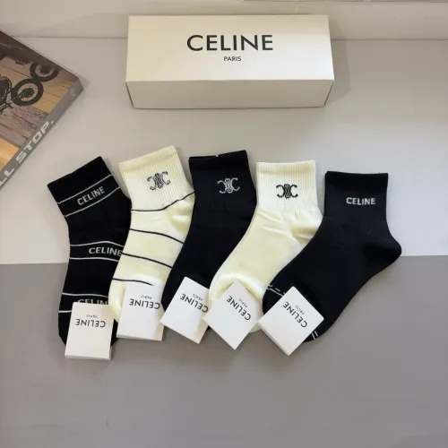 Replica Celine Socks #1476512 $27.00 USD for Wholesale