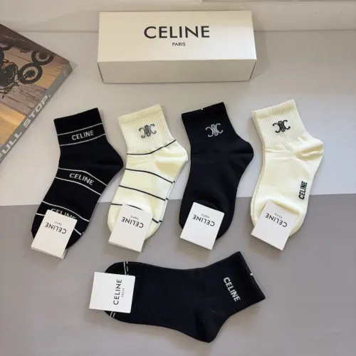 Replica Celine Socks #1476512 $27.00 USD for Wholesale