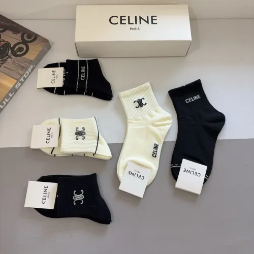 Replica Celine Socks #1476512 $27.00 USD for Wholesale