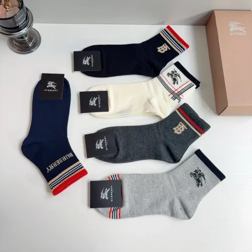 Replica Burberry Socks For Men #1476517 $29.00 USD for Wholesale