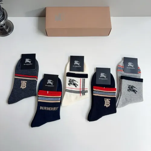 Replica Burberry Socks For Men #1476517 $29.00 USD for Wholesale
