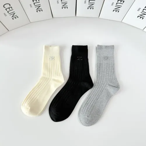 Wholesale Celine Socks #1476529 $32.00 USD, Wholesale Quality Replica Celine Socks
