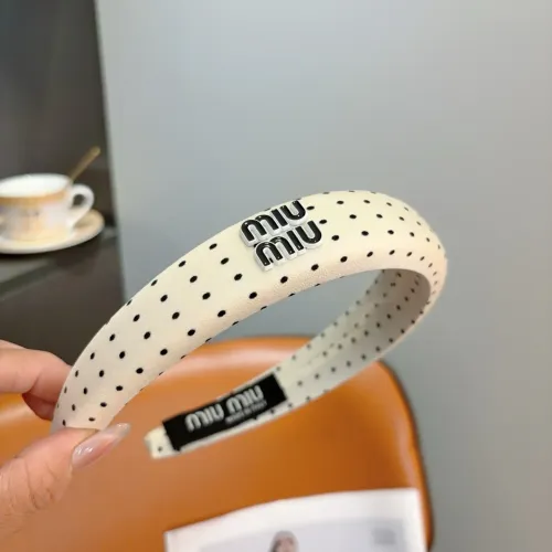 Wholesale MIU MIU Headband For Women #1476653 $27.00 USD, Wholesale Quality Replica MIU MIU Headband