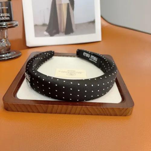Replica MIU MIU Headband For Women #1476654 $27.00 USD for Wholesale