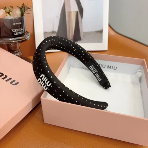 Replica MIU MIU Headband For Women #1476654 $27.00 USD for Wholesale