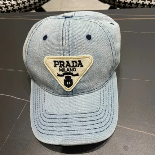 Wholesale Prada Caps #1476826 $32.00 USD, Wholesale Quality Replica Prada Caps