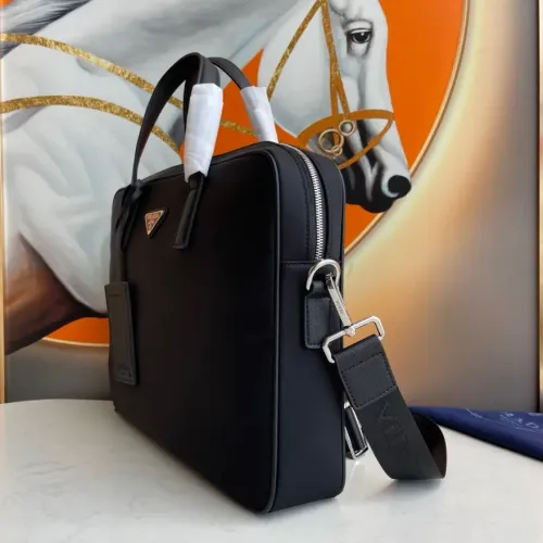 Replica Prada AAA Man Handbags #1477055 $135.00 USD for Wholesale