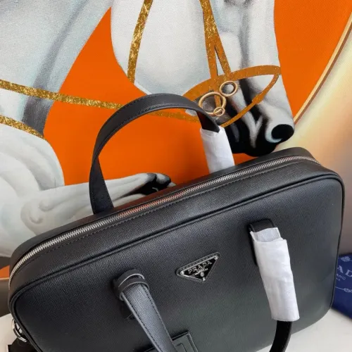 Replica Prada AAA Man Handbags #1477058 $160.00 USD for Wholesale