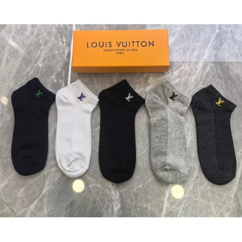 Wholesale Louis Vuitton LV Socks #1477144 $29.00 USD, Wholesale Quality Replica Louis Vuitton LV Socks