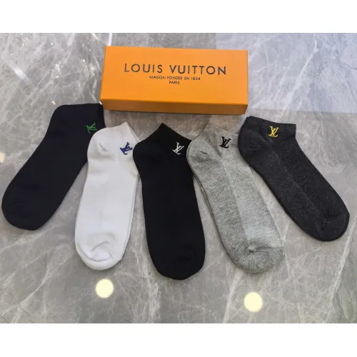 Replica Louis Vuitton LV Socks #1477144 $29.00 USD for Wholesale