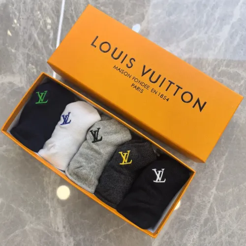 Replica Louis Vuitton LV Socks #1477144 $29.00 USD for Wholesale