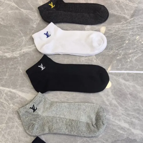 Replica Louis Vuitton LV Socks #1477144 $29.00 USD for Wholesale