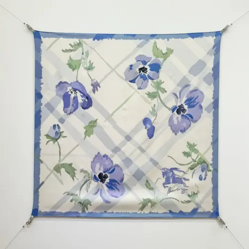 Wholesale Burberry Silk Squares #1477164 $64.00 USD, Wholesale Quality Replica Burberry Scarf