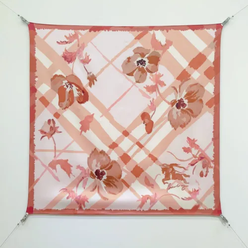 Wholesale Burberry Silk Squares #1477165 $64.00 USD, Wholesale Quality Replica Burberry Scarf