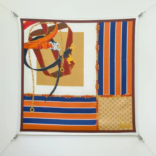 Wholesale Celine Silk Squares #1477182 $64.00 USD, Wholesale Quality Replica Celine Scarf