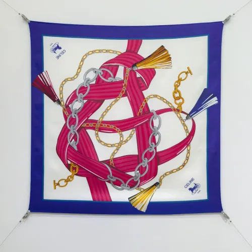 Wholesale Celine Silk Squares #1477188 $64.00 USD, Wholesale Quality Replica Celine Scarf