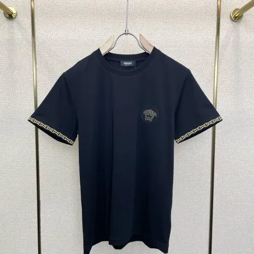 Wholesale Versace T-Shirts Short Sleeved For Men #1477219 $64.00 USD, Wholesale Quality Replica Versace T-Shirts