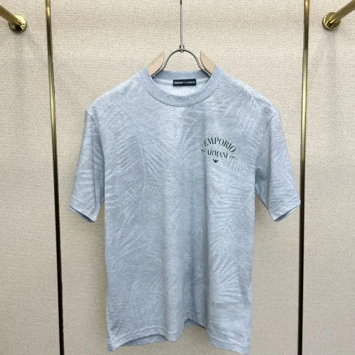 Wholesale Armani T-Shirts Short Sleeved For Men #1477223 $72.00 USD, Wholesale Quality Replica Armani T-Shirts