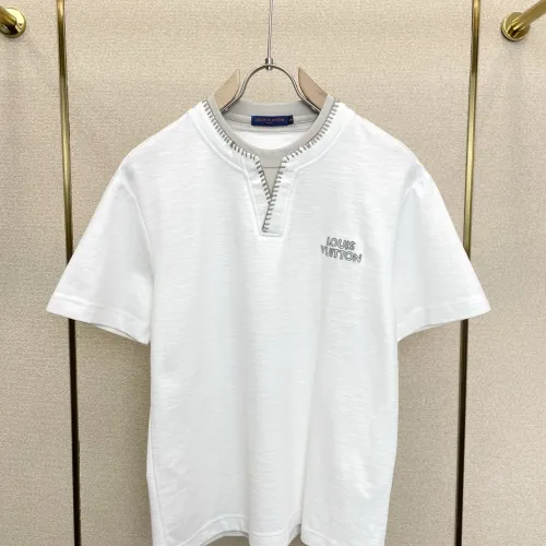 Wholesale Louis Vuitton LV T-Shirts Short Sleeved For Men #1477262 $76.00 USD, Wholesale Quality Replica Louis Vuitton LV T-Shirts