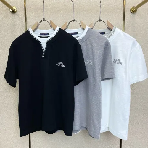 Replica Louis Vuitton LV T-Shirts Short Sleeved For Men #1477262 $76.00 USD for Wholesale